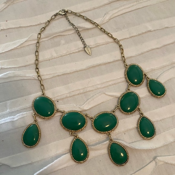 Coldwater Creek Jewelry - Green Stone Necklace